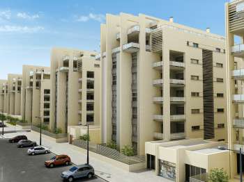 Arch. Viz. Residential Complex. Innova, Paterna, Valencia (exterior, 4)