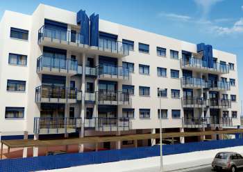 Arch. Viz. Serenna Building, Bellreguard, Valencia (exterior, 2)