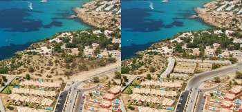 Arch. Viz. Houses, Spuig de Mar, Ibiza (integration)