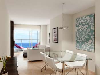 Arch. Viz. Viña del Mar Building. Benidorm (dining room)