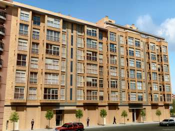 Arch. Viz. Building in Enric Taulet St., Valencia (exterior, 1)