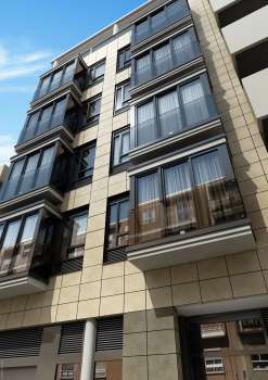 Arch. Viz. Building in Azcárraga St. Valencia (exterior, 1)