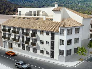 Arch. Viz. Building in Gilet. Valencia (exterior, 2)