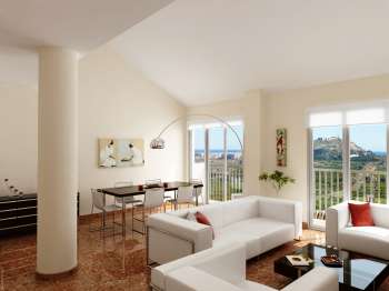 Arch. Viz. Building in Gilet. Valencia (living room, 3, opction 1)