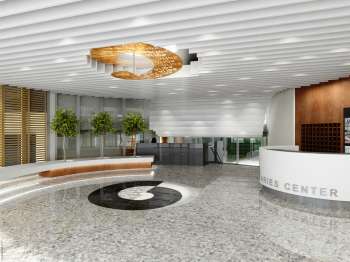 Arch. Viz. Aries Center. Preliminary Project. Valencia (interior, ground floor, 1)