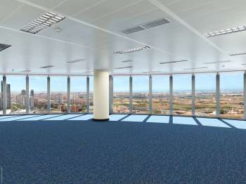 Arch. Viz. Aries Center. Preliminary Project. Valencia (interior, standard floor, 3, empty)