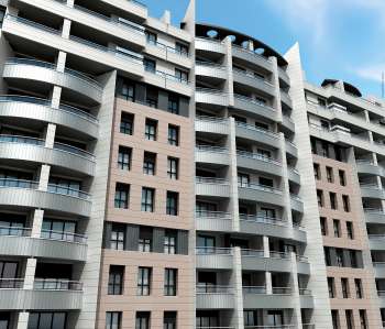 Arch. Viz. Building. Les Arts 2. Francia Ave., Valencia (exterior, 1)