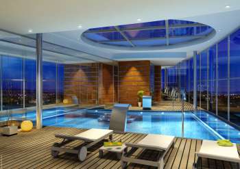 Arch. Viz. Condomina. Preliminary Project. Valencia (interior, club, 2, night)