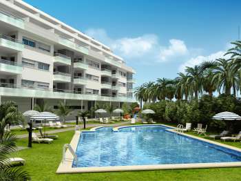 Arch. Viz. Marinasraset Building, Denia, Alicante (exterior, 3)