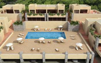 Arch. Viz. Houses in Ibiza (exterior, 2)