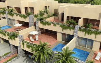 Arch. Viz. Houses in Ibiza (exterior, 5)