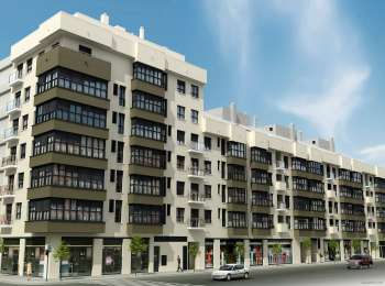 Infografía Edif. en C/Baleares, Valencia (exterior, 1)