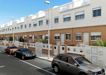 Infografía Adosados Marenal2, Pobla de Farnalls (exterior, 2)