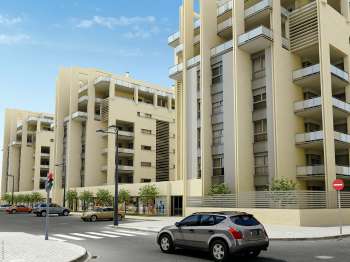 Infografía Promoción Innova, Paterna, Valencia (exterior, 2)