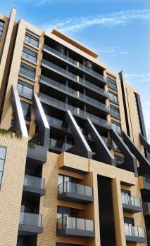 Infografía Edif. en Alzira, Valencia (exterior, 4)