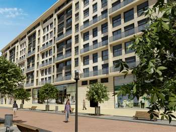 Infografía Edif. en Av. Valencia, Castellón (exterior, 3)