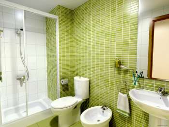 Infografía Edif. Enric Taulet, Valencia (baño secundario, 1)