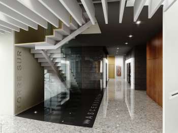 Aries Center. Anteproyecto. Valencia (interior, PB, 2)